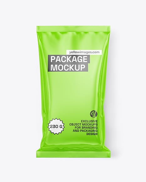 Glossy Package Mockup