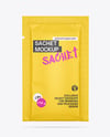 Matte Sachet Mockup