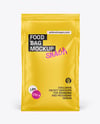 Matte Food Bag Mockup