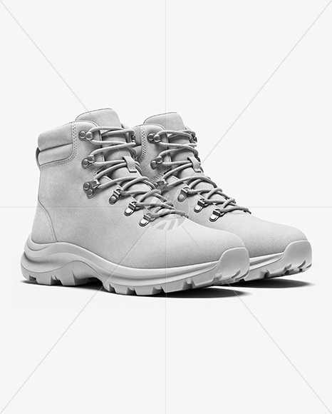 Hiking Boots Mockup