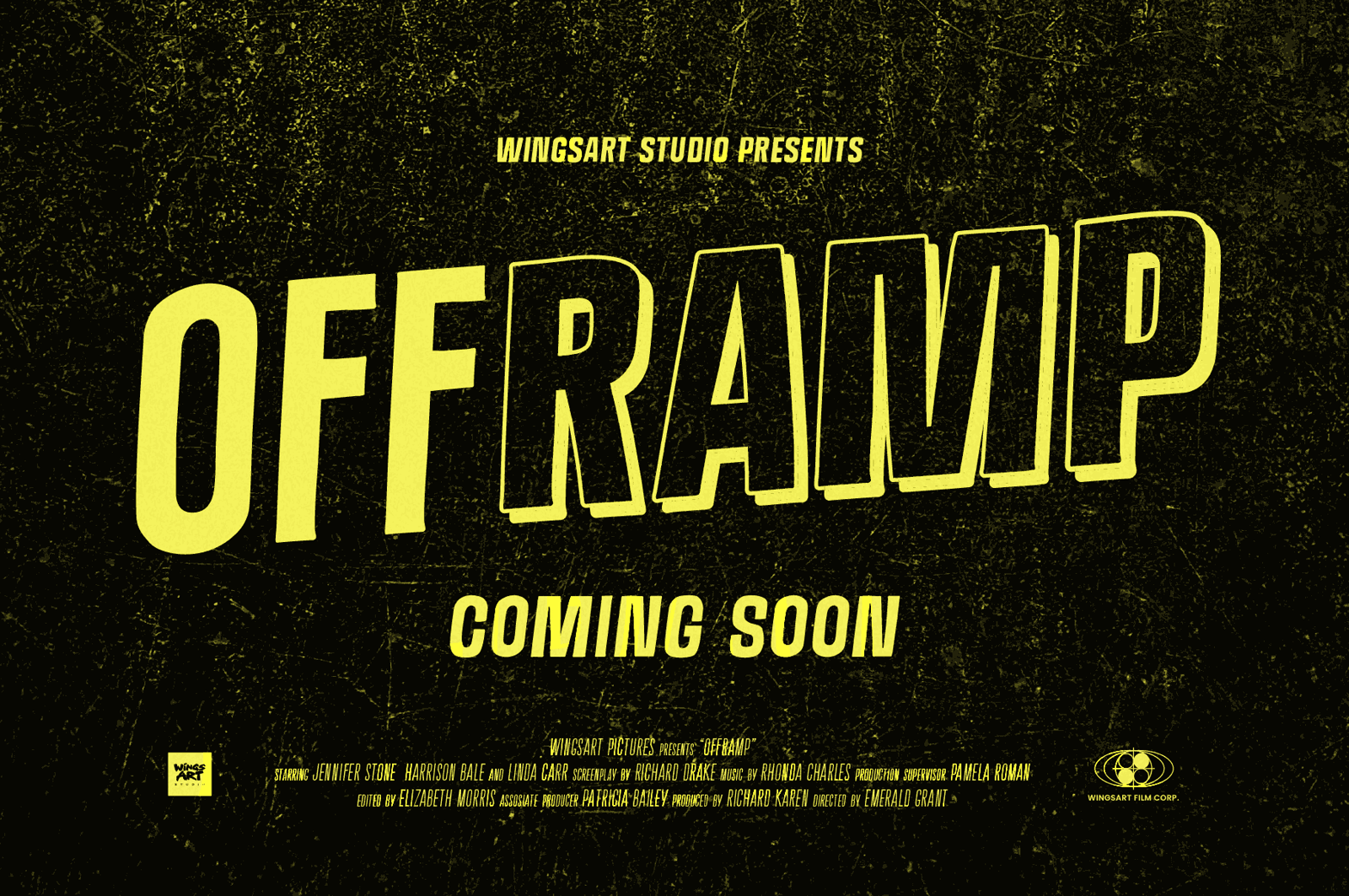 Off Ramp - An Industrial Sans-Serif Font Inspired by Roadside Lettering