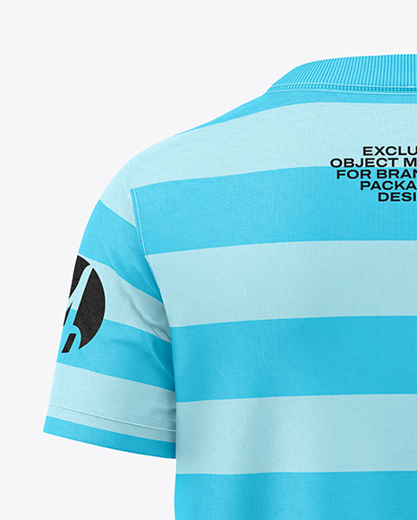 Kids T-Shirt Mockup - Back View
