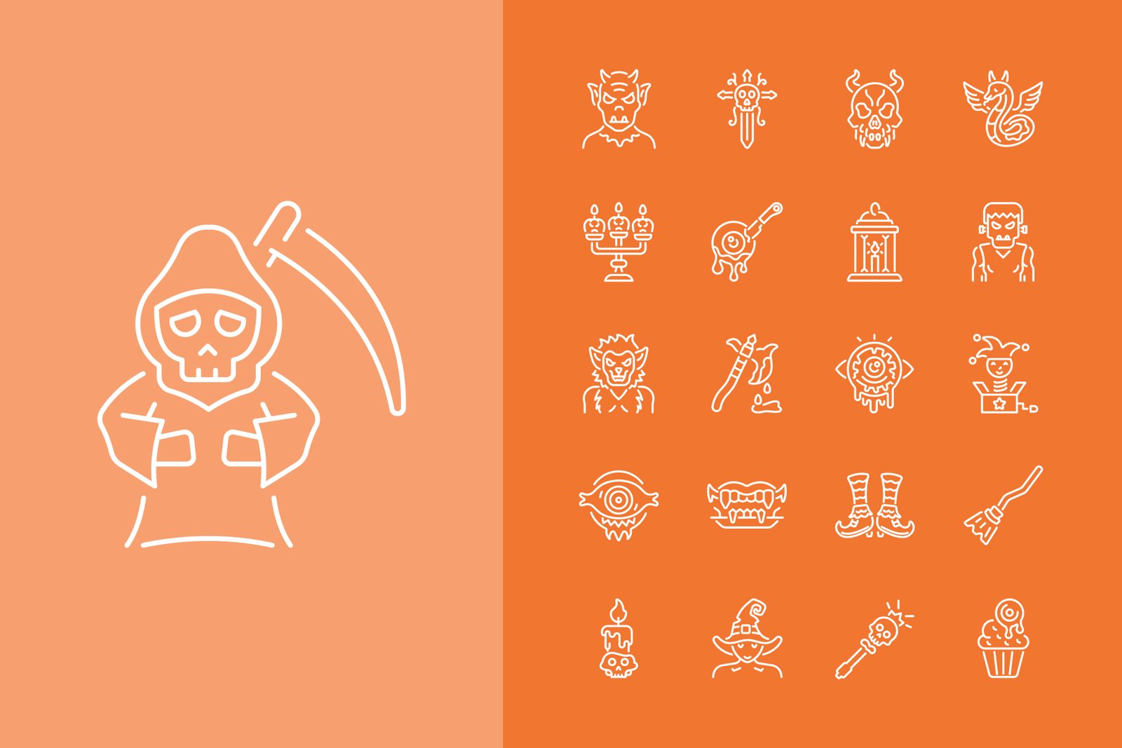 Halloween Icons Collection