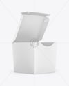 Paper Food Box Mockup