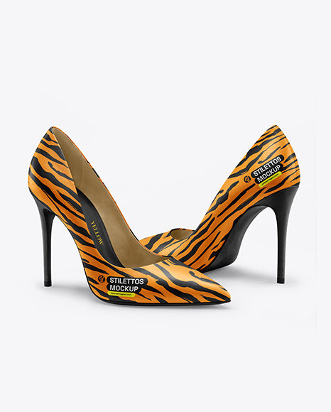 Pair of Stilettos Mockup - Mockups