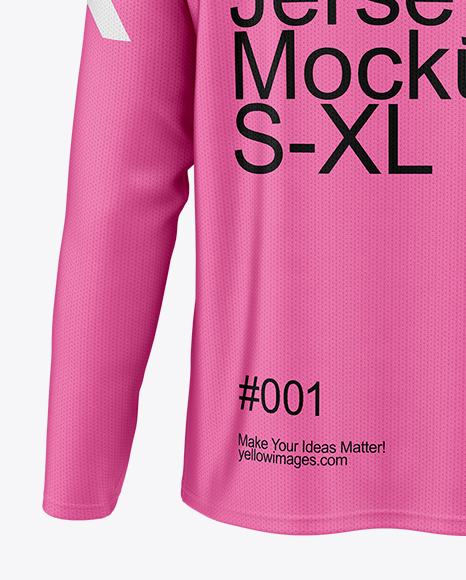 Raglan Long Sleeve Jersey - Back View