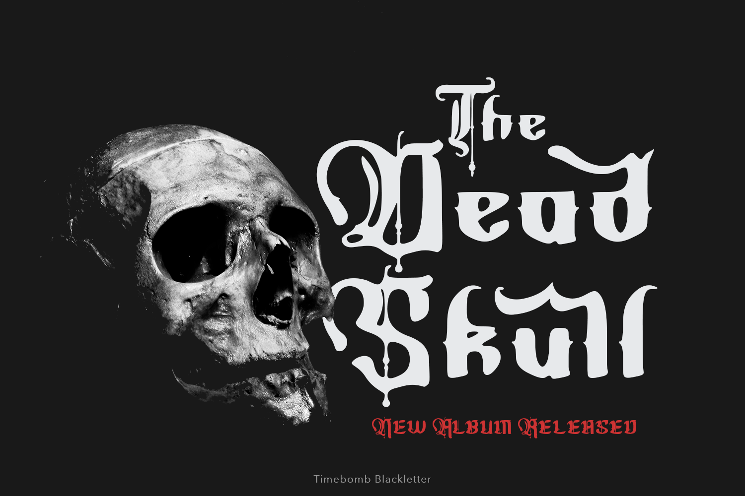 Timebomb Blackletter Font