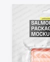 Salmon Fillet Package Mockup