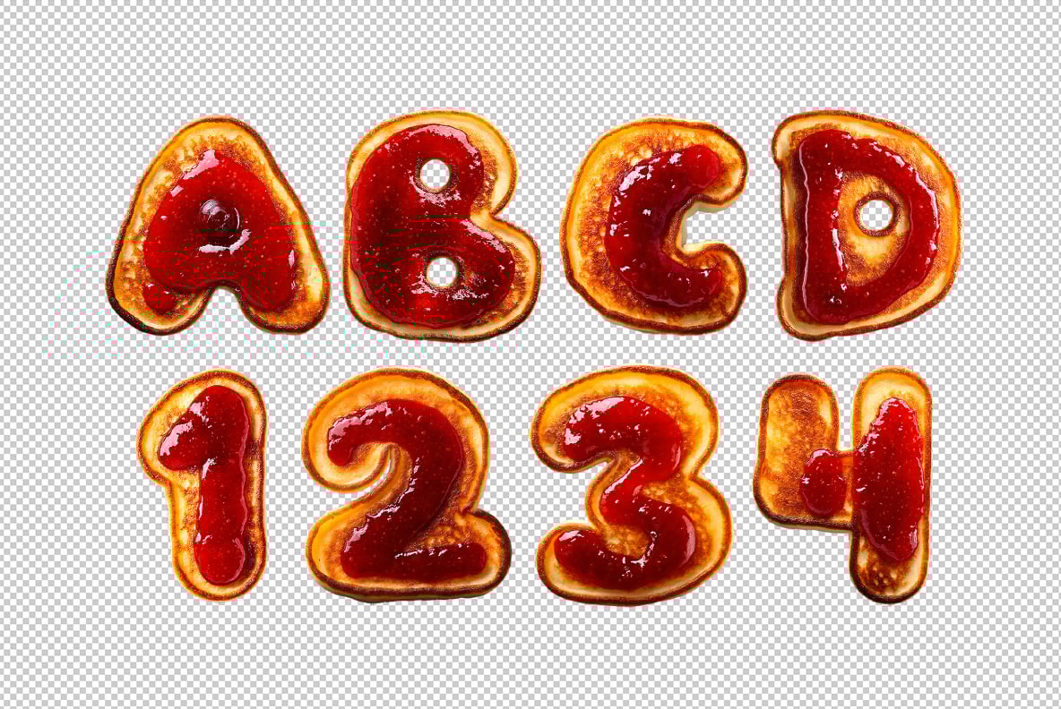 Pancake with Jam Font