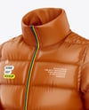 Glossy Down Jacket Mockup