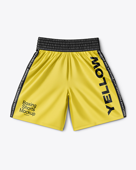 Boxing Shorts Mockup - Team mockup