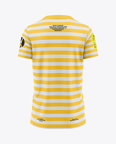 Kids T-Shirt Mockup - Back View