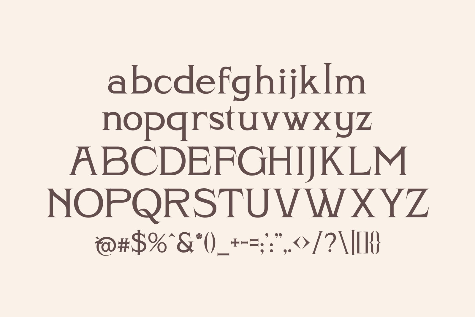 Grandline - Classy Luxury Typeface