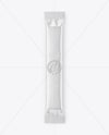 Glossy Stick Sachet Mockup