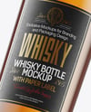 Glass Whisky Bottle Mockup