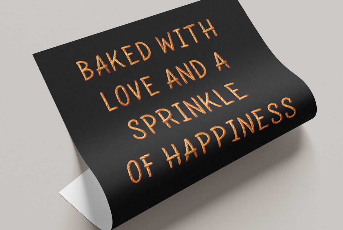 French Baguette Font
