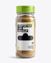 Glass Jar with Asafoetida Spice Mock
