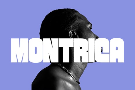 Montrica Display Font - Fonts