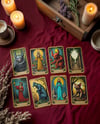 Eight Cards on a Table Mockup