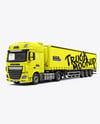 Truck Mockup - Half Side View