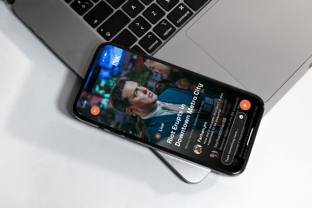 Ink - News Portal Mobile App Design Template