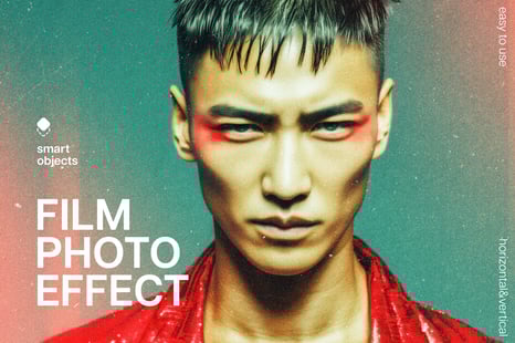 Speckled Film Burn Photo Effect - Creative Store