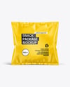 Glossy Snack Package Mockup
