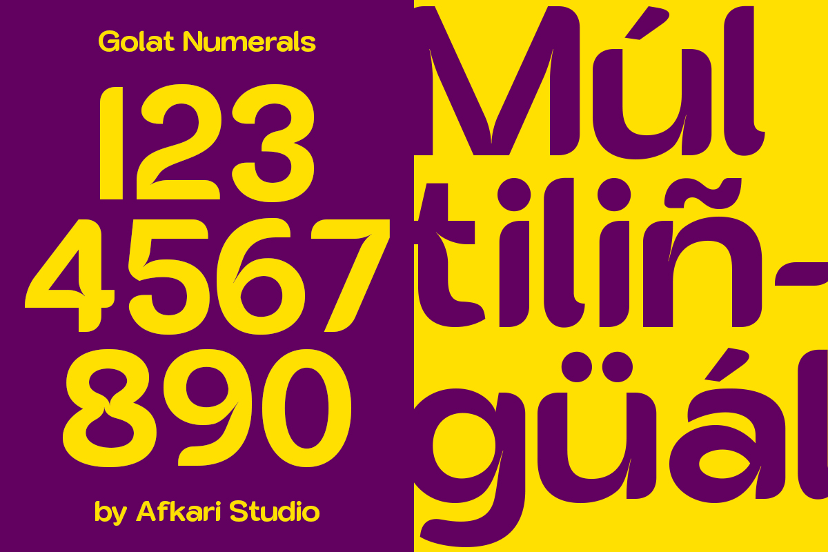 Golat - Modern Sans Serif Display Font