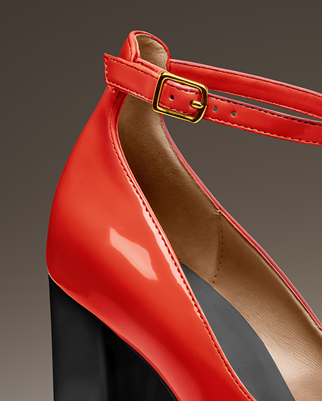 Pair of Platform Heels Mockup