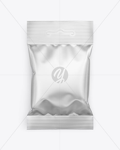 Matte Metallic Package Mockup
