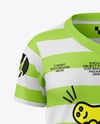 Kids V-Neck T-Shirt Mockup - Front View