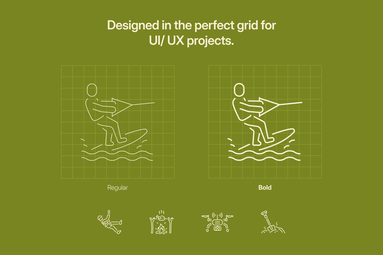 Adventure and Exploration Icon Set