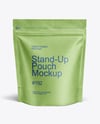 Kraft Stand-up Pouch Mockup
