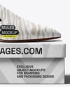 Mule on Shoe Box Mockup
