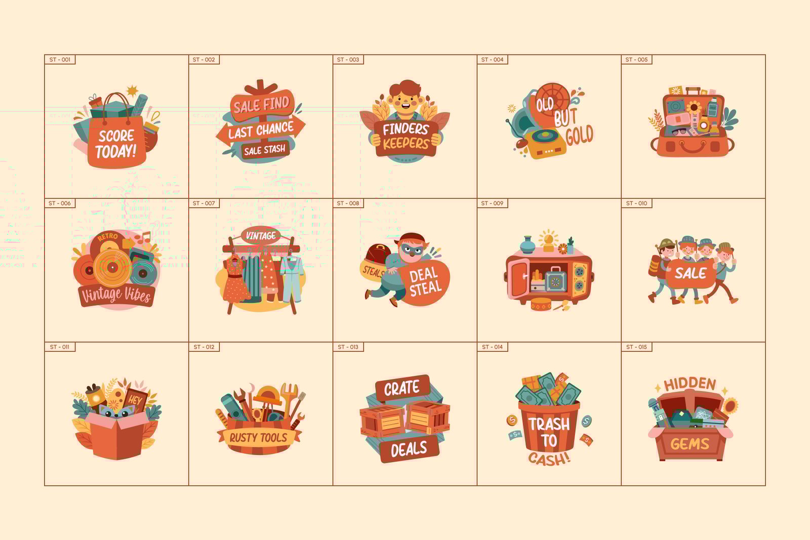 Garage Sale Stickers