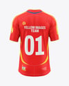 Soccer Jersey Mockup - Back View
