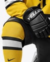 Man Wearing Full Ice Hockey Kit Mockup
