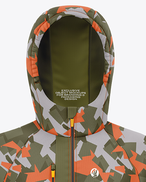 Hooded Jacket Mockup