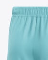 Soccer Shorts Mockup - Back Half Side View