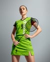 Woman Wearing Badminton Uniform Mockup
