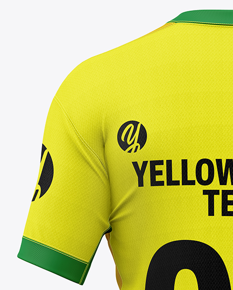 Soccer Jersey Mockup - Back View