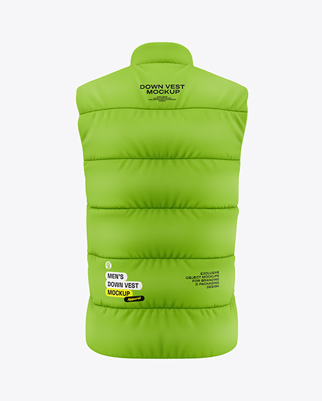 Down Vest Mockup
