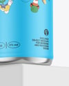Matte Aluminium Can Mockup