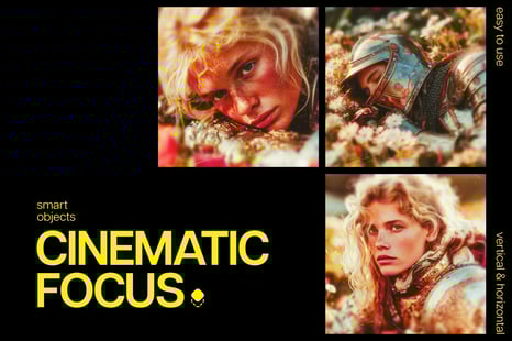 Cinematic Focus Photo Effect - Instagram story