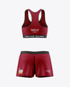 Women's Sport Kit Mockup - Back View