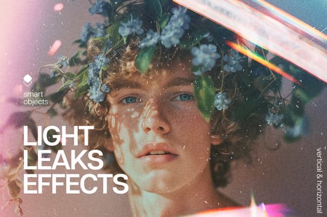 Colorful Light Leak Photo Effect - Add-Ons