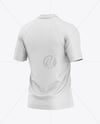 T-Shirt Mockup - Back Half Side View