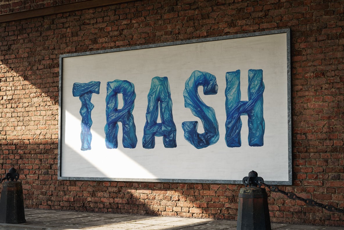 Recycling Bags Font