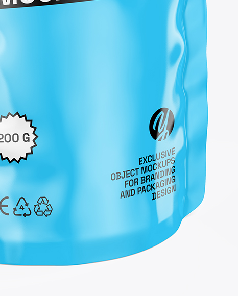 Glossy Doy Pack Mockup