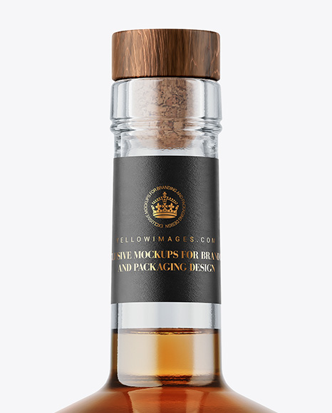 Whiskey Bottle Mockup